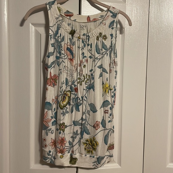 NWOT Loft Outlet sleeveless shirt size XS - Picture 4 of 7